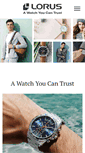 Mobile Screenshot of loruswatches.com
