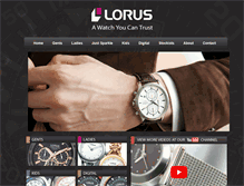 Tablet Screenshot of loruswatches.co.uk