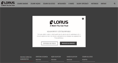 Desktop Screenshot of loruswatches.pl
